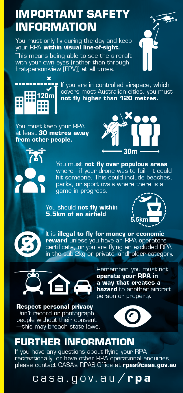 CASA drone brochure